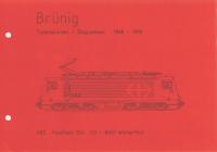 09. Brünigbahn - Typenskizzen 1888 - 1990