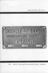 01. Robert Aebi AG Zürich, RACO